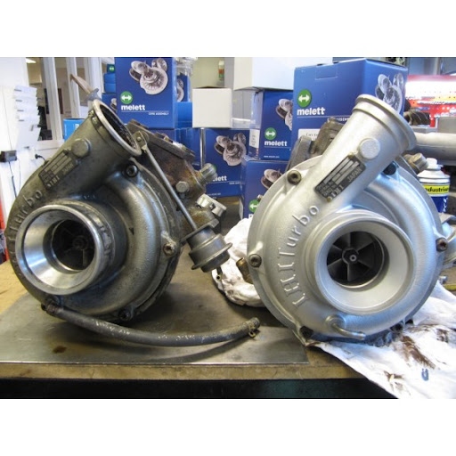 kontakta turboshop för renovering av turboaggregat